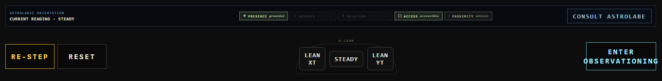 RE-STEP controls